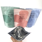 Sacchetto per lo scrub del corpo personalizzabile sacchetto di imballaggio cosmetico con varie dimensioni