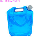 Sacchetti di plastica che imballano, 3 galloni di sport all'aperto che piegano la borsa di stoccaggio dell'acqua